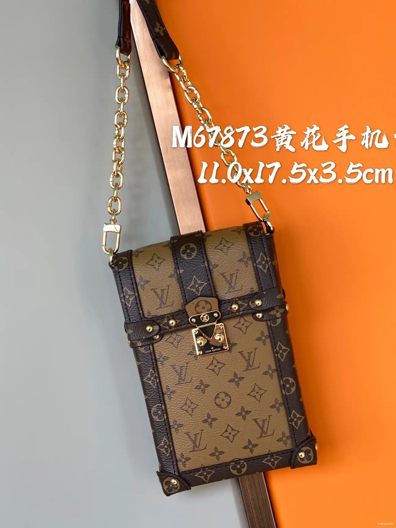 TRUNK VUITTON VERTICAL LOUIS POCHETTE 0403